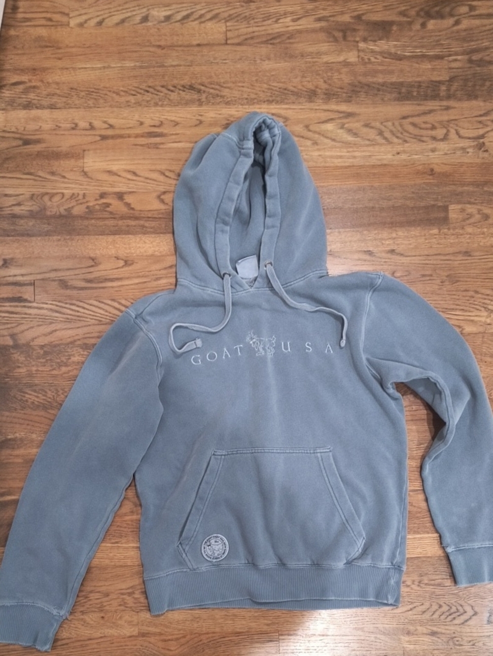 GOAT USA Slate Blue Crewneck Hoodie for Men